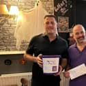 Abby's Heroes with money raised from charity quiz