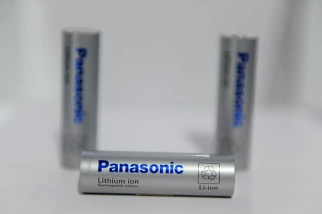 Batteries have caused fires because they contain lithium.
