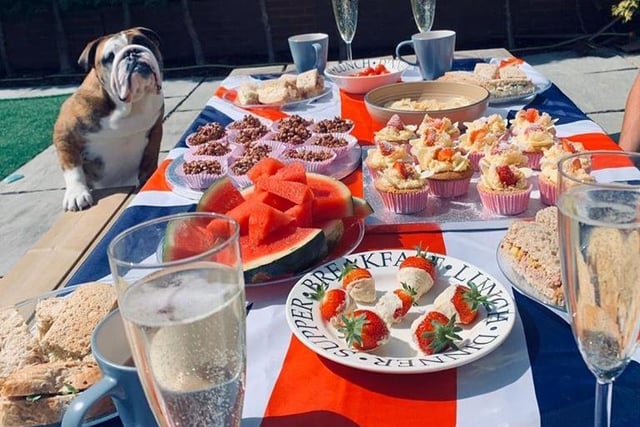 Gail Bambrook shared a photo of her afternoon tea.