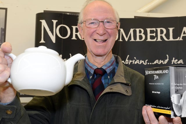 Charlton promoting Northumberland Tea in Asda at Ashington in July 2015. Picture by Jane Coltman/Johnston Press.