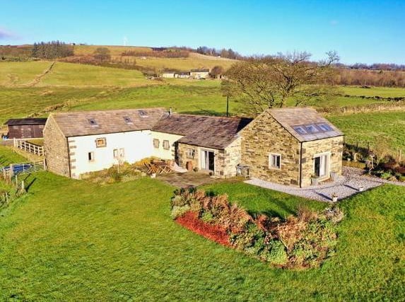 With equestrian facilities set in around  3.75 acres of land this five bedroom detached home is for sale with Charnock Bates.The property benefits from ample car parking and three reception rooms.