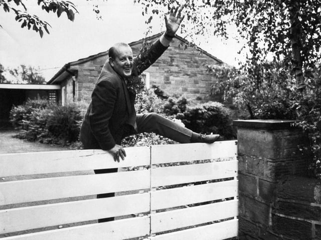 This is long serving former Labour MP for Normanton Albert Roberts who boasted he could jump a five bar gate. When your YEP challenged him at his Oulton home he declined as he was nursing a heavy cold.