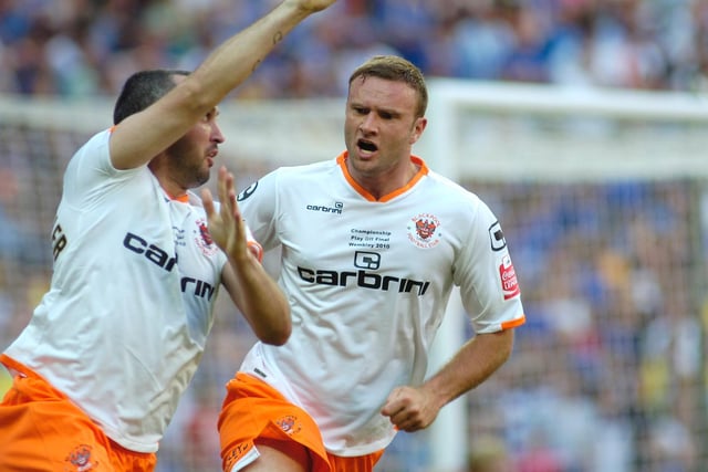 Gary Taylor-Fletcher pulled the Seasiders level for a second time just before the break