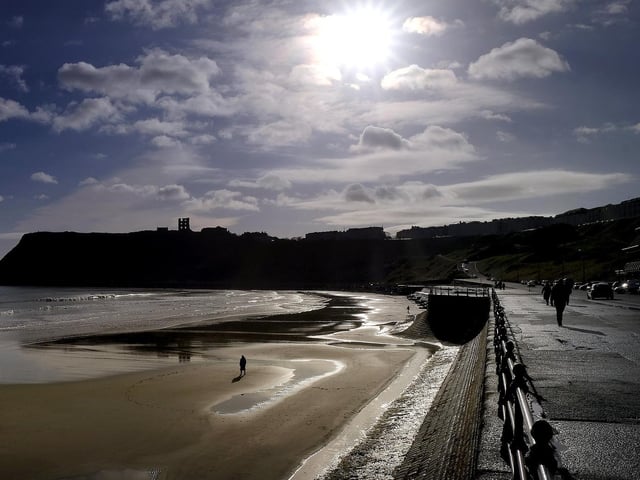 A classic walk for Scarborough folk and accessible to all. Stick to North side or extend round the headland and carry on to the Spa.