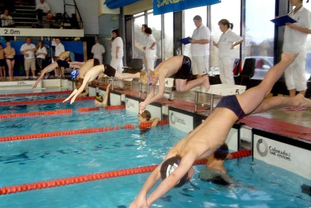 Kingfishers Swimming Club gala event in late 2007.