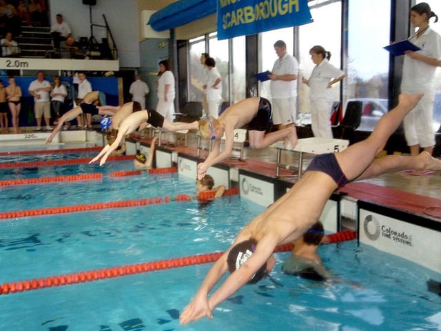Kingfishers Swimming Club gala event in late 2007.