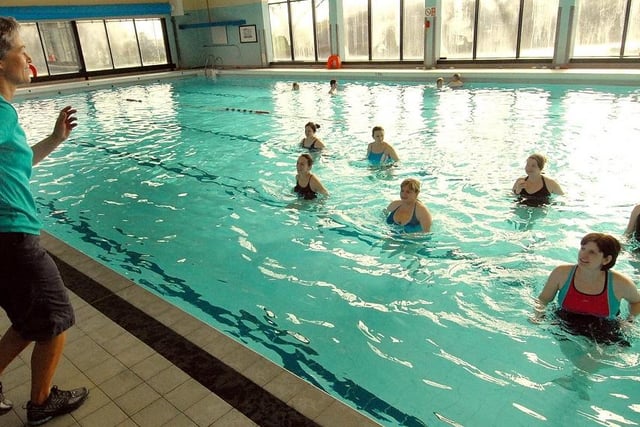 Antenatal classes at the Indoor pool in 2010.