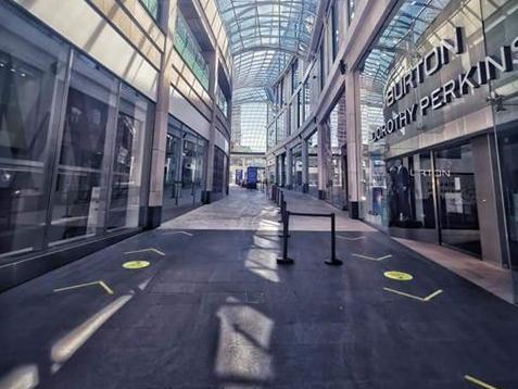 Tess O'Donovan shared this picture of Trinity Leeds.