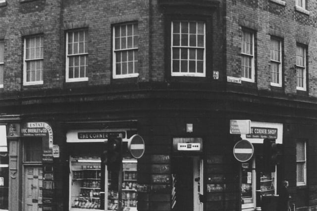 Do you remember these shops on the corner of Cookridge Street and Great George Street?