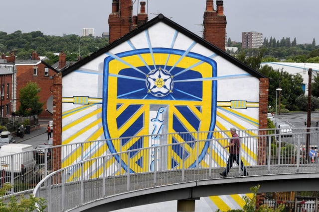 With the game being played behind-closed-doors, the streets around Elland Road had an unfamiliar empty look before the game.