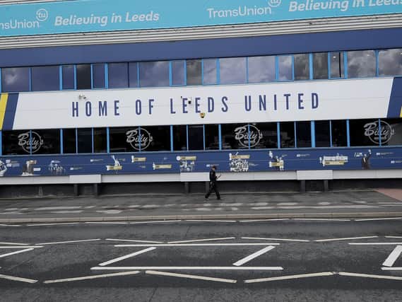 Elland Road on a Leeds United matchday like you've never seen it before.