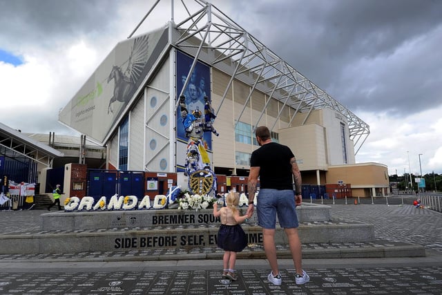 Elland Road on a Leeds United matchday like you've never seen it before.