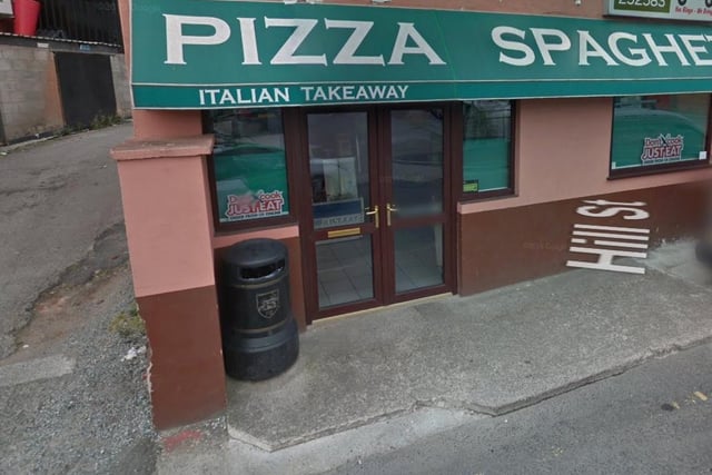 Giacomos Pizza Spaghetti House Hill Street, PR1 2BB - Last inspected on January 21, 2020 -Four stars