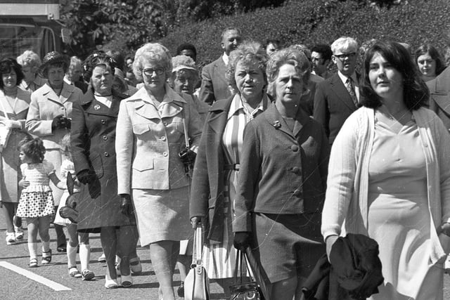 Up Holland Parish Church walks in 1976