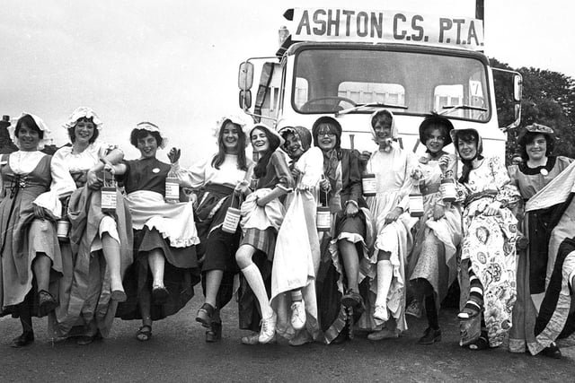 The Ashton carnival parade in 1976