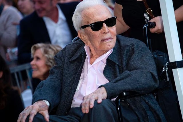 One of the last stars of Hollywood’s Golden Age died at the age of 103, bringing the curtain down on one of the industry’s great careers.
The patriarch of an acting dynasty and star of films Spartacus, Ace In The Hole and Champion, Douglas’ son Michael said he leaves a cinematic legacy that “will endure for generations to come”.