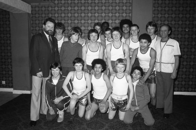 Martin Sumber celebrated his 21st birthday in style with an impressive victory in the Preston and Fulwood amateur boxing show at a packed Preston Stadium. Light middleweight Sumner got to grips with Steve Judge of Hyndburn and emerged a worthy winner. Martin is pictured above with the rest of the Preston and Fulwood team
