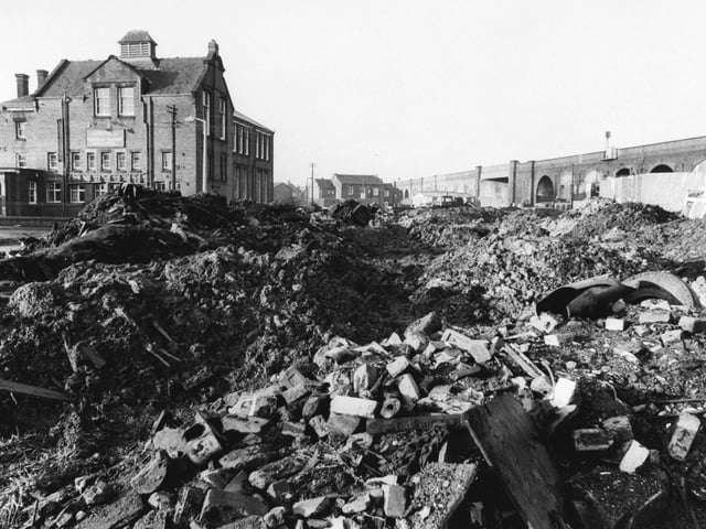 Rubbish on land on Czar Street pictured in January 1980.