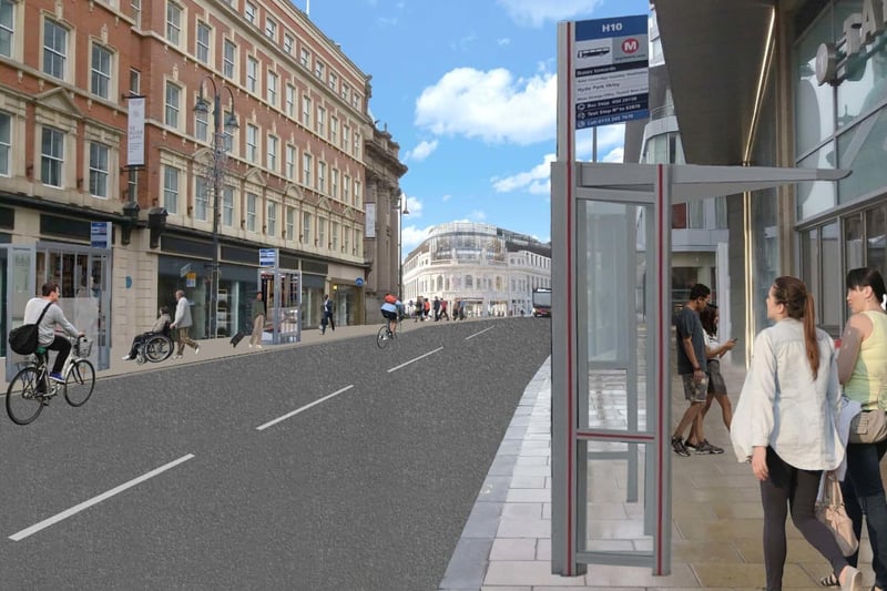 Buses that usually use Leeds Station will be moved to stops on Boar Lane.