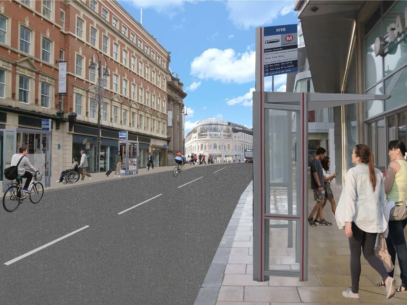 Buses that usually use Leeds Station will be moved to stops on Boar Lane.