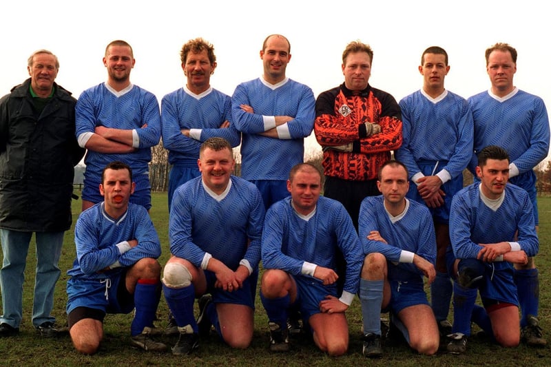 Millers FC pictured in March 1997. The team played in Division Two of the Wakefield and District League.
