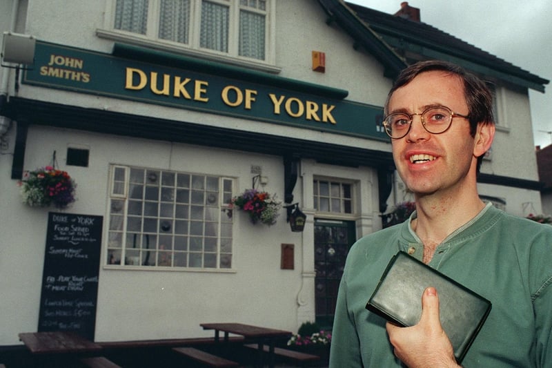 July 1997 and Rev Glen Marshall was moving into to the Duke of York pub while his church, Wakefield Baptist, was refurbished.