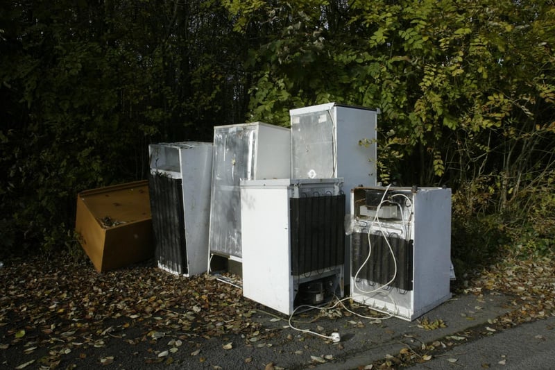 386 incidents of fly tipping reported