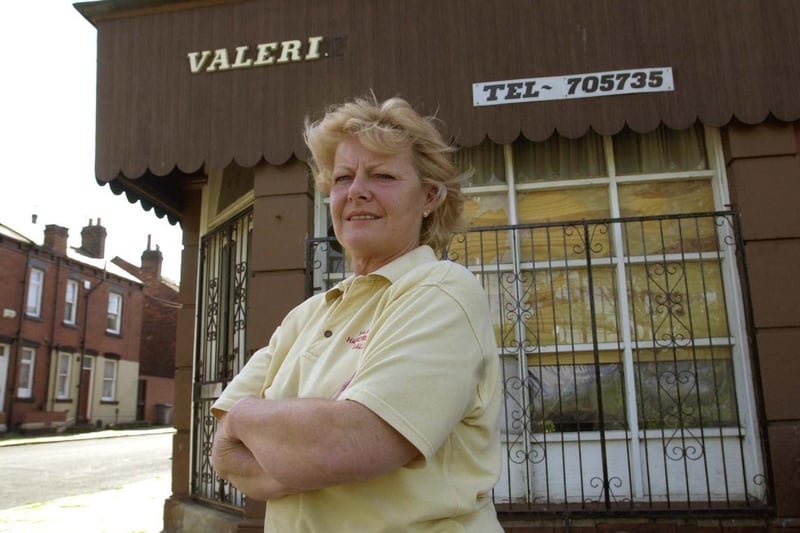 June 2000 and Valerie Gilmore was planning to close her hair salon down after 38 years owing to repeat vandalism at her Top Moor Side shop.