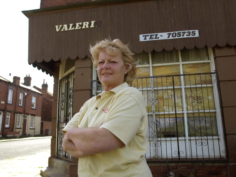 June 2000 and Valerie Gilmore was planning to close her hair salon down after 38 years owing to repeat vandalism at her Top Moor Side shop.