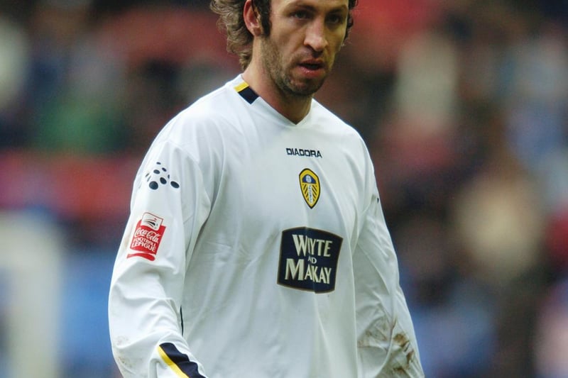 Shaun Derry in action during the Championship clash against Wigan Athletic at the JJB Stadium in February 2005.