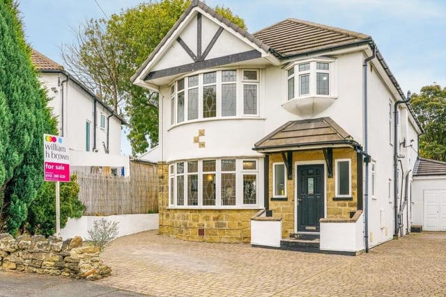 This extended, detached home offers plenty of space for your money, with six bedrooms, three reception rooms, home officeand a home gym.