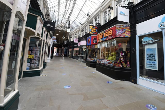 Makinson Arcade, part of The Galleries shopping centre.