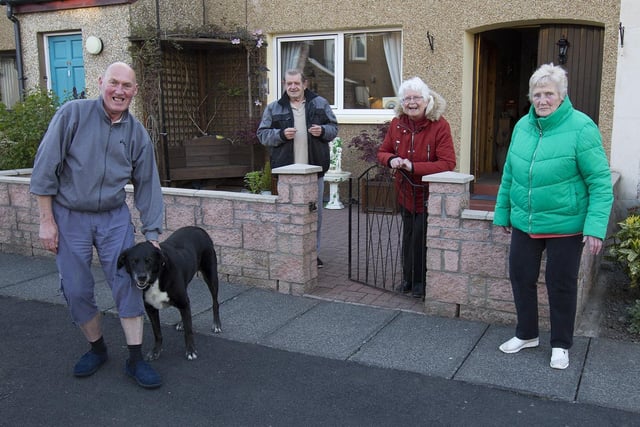 Douglas Heatley, Dom and Gina Combe and Gretta Liddle, Selkirk