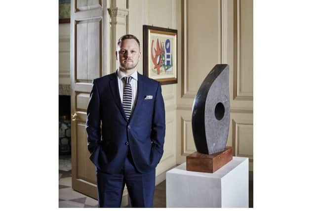 Gallery director Simon Martin