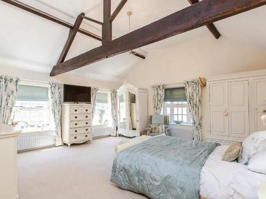 The master bedroom is to-die-for