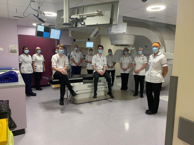 The Radiotherapy team