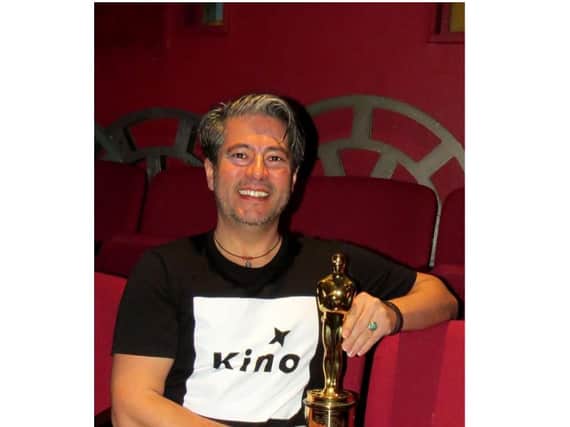 Cinema general manager Walter Francisco