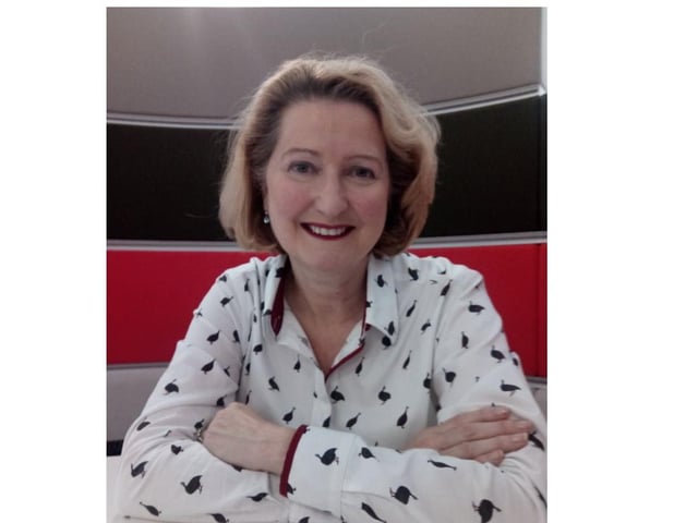 Gallery chairman Sophie Hull