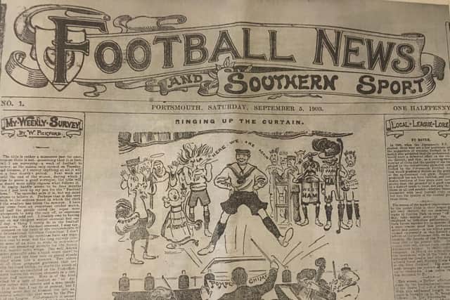 The front of that first edition from September 1903