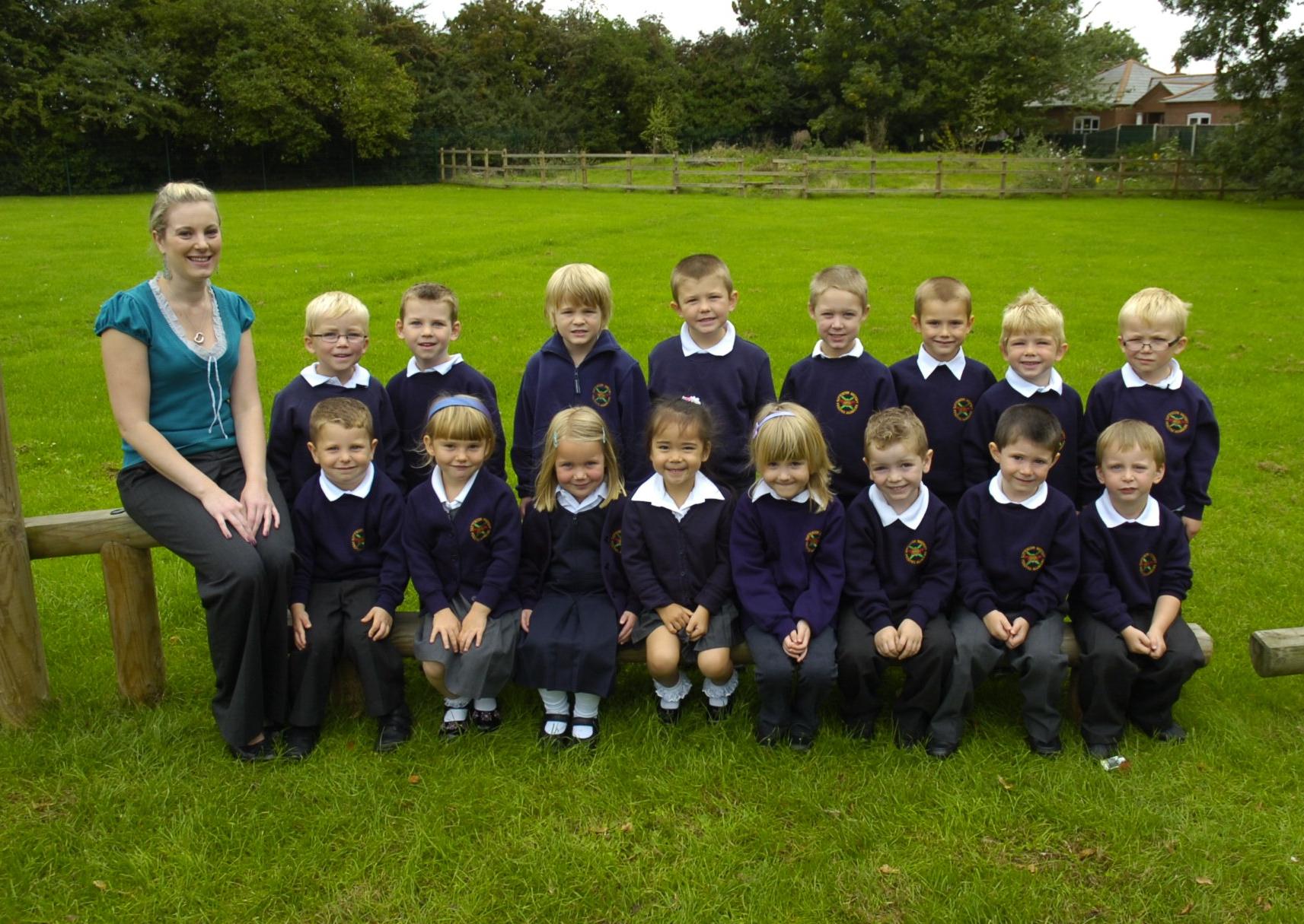 Youngsters making a start in education in 2010.