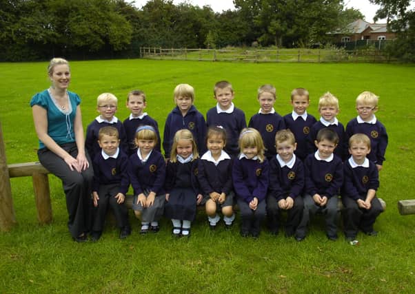 Youngsters making a start in education in 2010.