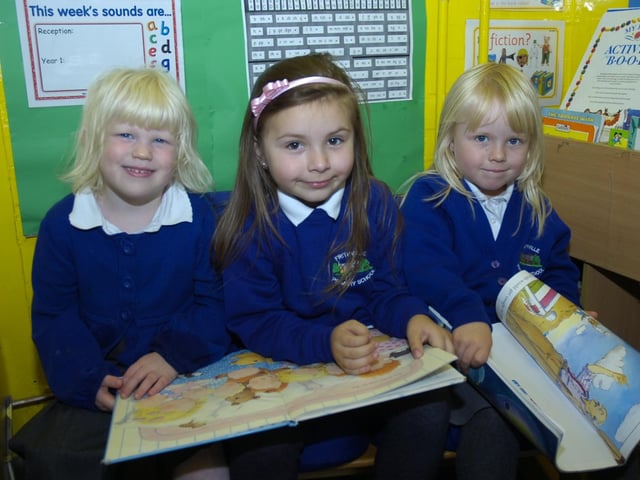 Pictured (from left) Misty-Rose Reeson, Julia Grudowska, and Courtney Ellis.