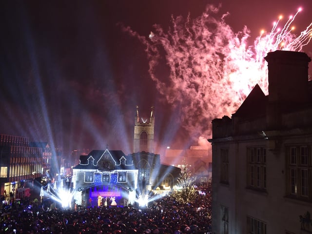 The Christmas Lights Switch On 2019