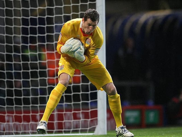 The goalkeeper left Northampton at the end of the season after five years. Has since played for Coventry, Yeovil, Cambridge, Wrexham and Walsall, but is now without a club after recently leaving Maidenhead.