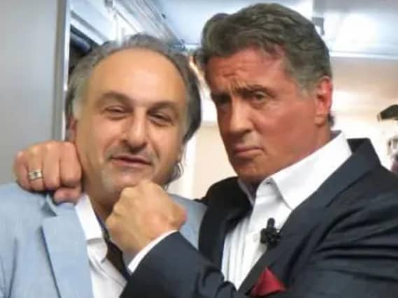 Friend of the stars Rocco Buonvino aims to pack a punch during lockdown with his new Feel Good Factor TV