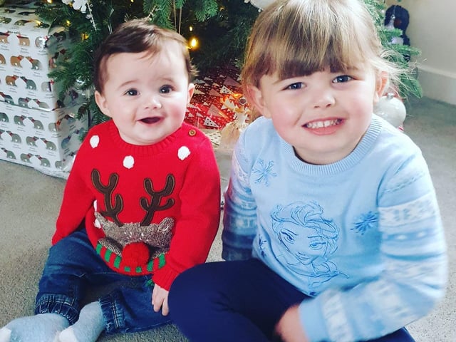 That look of pleasant surprise! This image was sent in by Diane Collins.