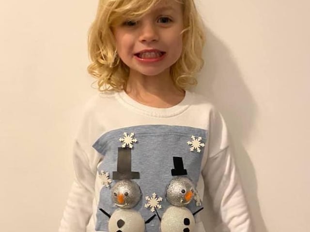 Do you want to build a snowman? This image was sent in by Sophie Barney.