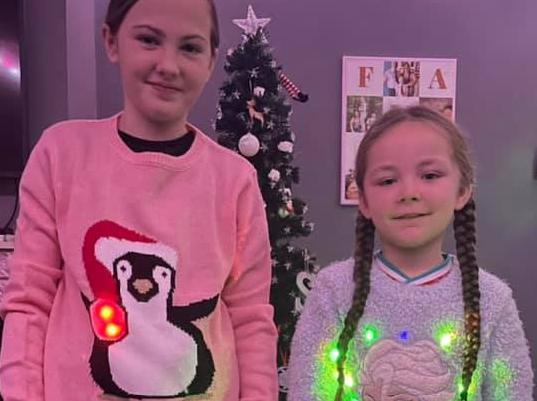 They light up too! This picture was sent in by Donna Ferris.