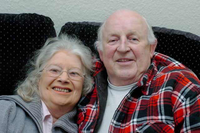 Norman Uprichard and his wife Elizabeth celebrated their diamond wedding in Janaury 2009