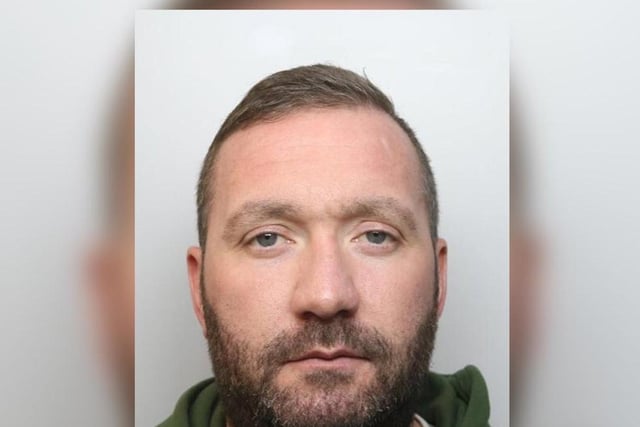 The bully from Corby, who left his former partner with a black eye and terrified in her own home, was jailed for 18 months after admitting two counts of assault occasioning ABH and and three assaults.